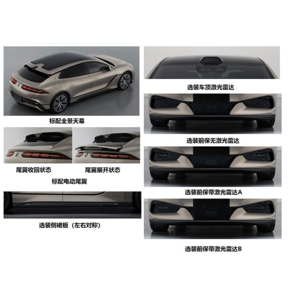 2024 Популярные новые энергетические транспортные средства Denza Z9 GT 700 км Длинный диапазон