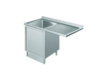 Раковина кухни нержавеющей стали гостиницы коммерчески с Drainboard/шкафом