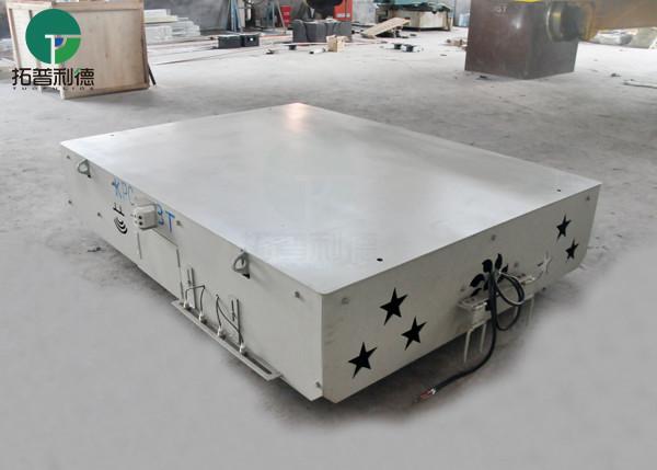 3 Tons Capacity Customized Sliding Line Power Motorized Rail Transfer Cart