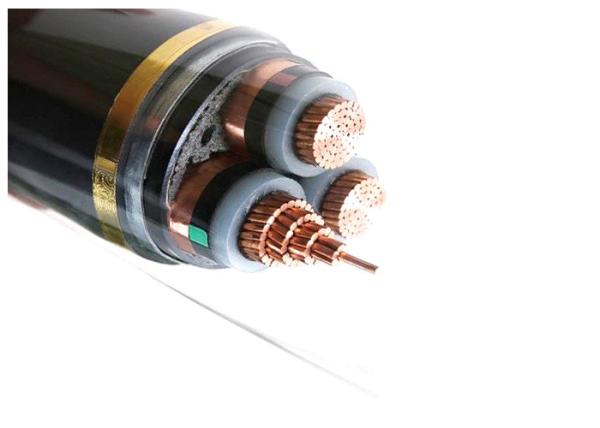 Xlpe Insulated Electrical Power Cable 3.6kv / 6kv With Copper Conductor