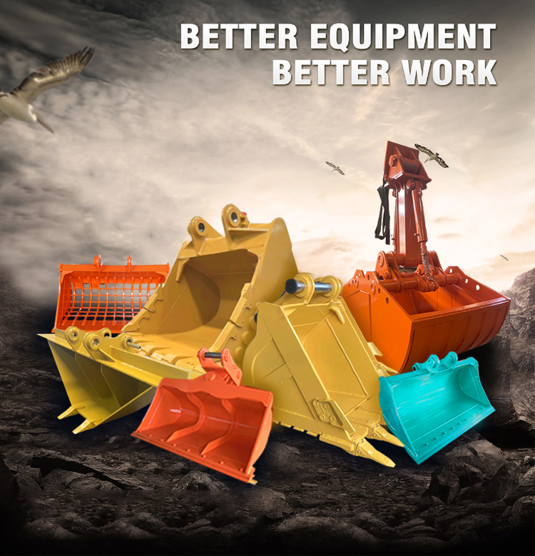 Cat320D Crawler Excavator Bucket 0.5 cbm / 7cbm вместимость, ведро для экскаватора телескопического бума использования EX360 EX480
