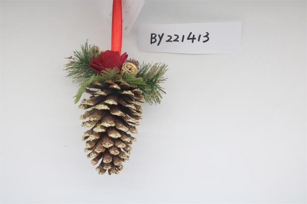 Top selling customized festival decoration Christmas acorn decorations christmas decorate Pendant