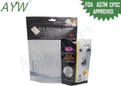 Fechamento de bloqueio do saco Resealable dos alimentos para animais de estimação da prova do odor para a comida de gato seca