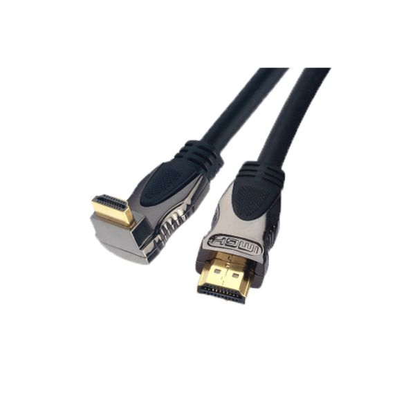 QS5028，90 Degree Angled HDMI Cable