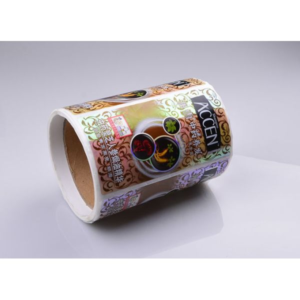 Print custom waterproof adhesive label sticker for hair care shampoo bottle packaging