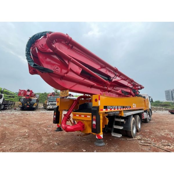 Sy Heavy Industry Directly Sells 56M Concrete Pump Truck with 44000kgs Total Weight