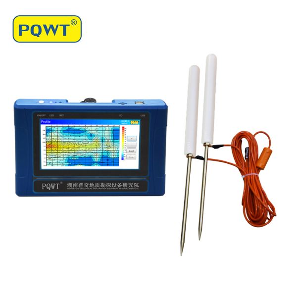 PQWT-TC500 Auto Mapping Terrameter Industrial Metal Detector for 500m Underground Water Groundwater Detection