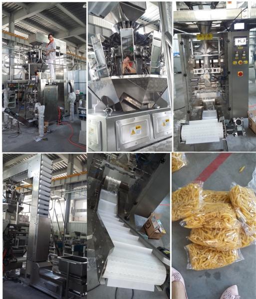 Multi Functional Puffed Snack Food Packaging Machine With SGS Certificated