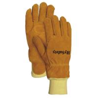 Les gants de pompier de Hysafety/fouettent la manchette classique de bracelet de gants en cuir de travail