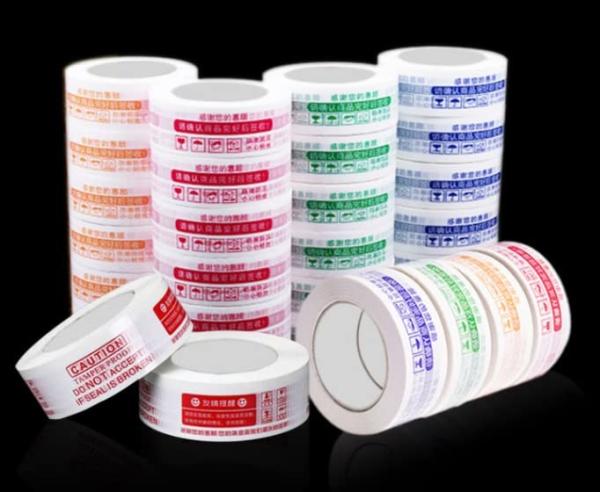 Designer Cute Packing Tape, Colorful Printing Shipping Tape, Carton Decorative Tape For Sealing Boxes, Thank You