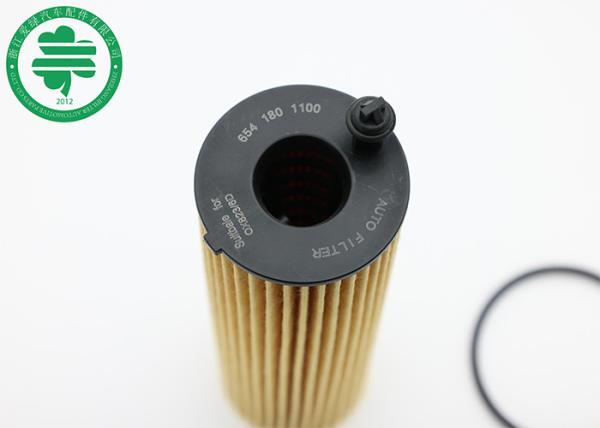 OE 654 180 1100 Mercedes Oil Filter Replacement Soot Particles
