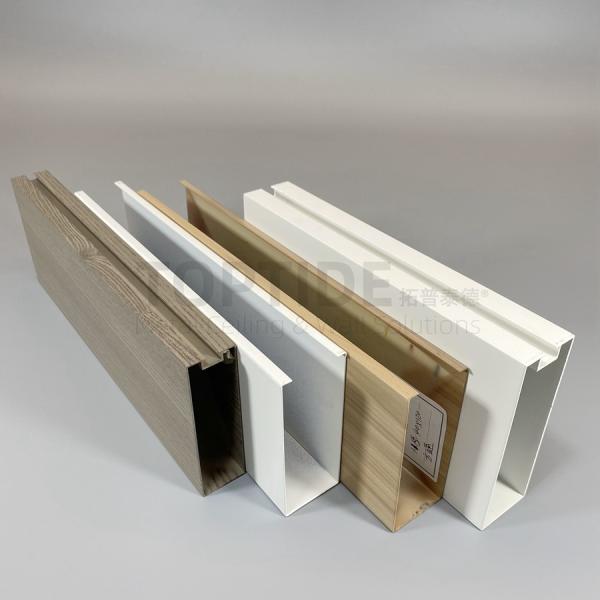 Suspended Metal Ceiling Custom Curved Aluminum False Ceiling Panels