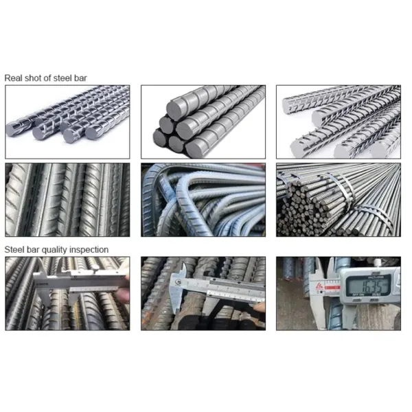 Barres de renforcement en acier de construction