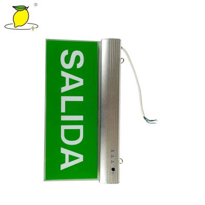 Luz de emergência quente do sinal da saída da luz de emergência da luz da saída de emergência do diodo emissor de luz da venda conduzida