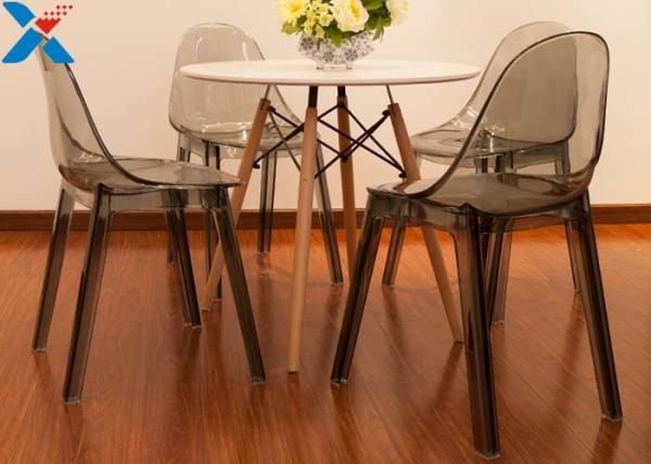 Fashion Acrylic Office Chair / Clear Acrylic Desk Chair For Nordic Office Room