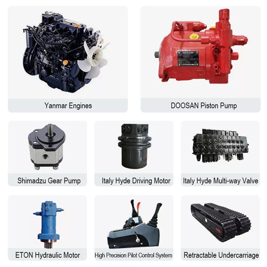 High Quality IB-18 Excavator Distributor Valve Liugong 908 XCMG 80 Construction Machinery Parts