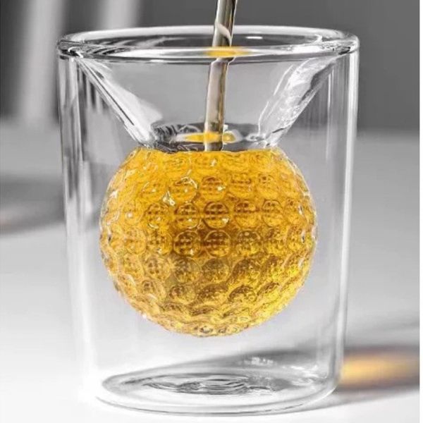 Home Use Double Wall Glass Mug Borosilicate Glass Modern Design Customized Logo