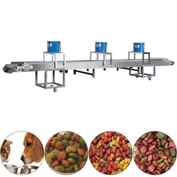 linha de produção pequena aquecimento da alimentação do animal de estimação das aves domésticas de 240kg/H 2.5m de vapor da eletricidade