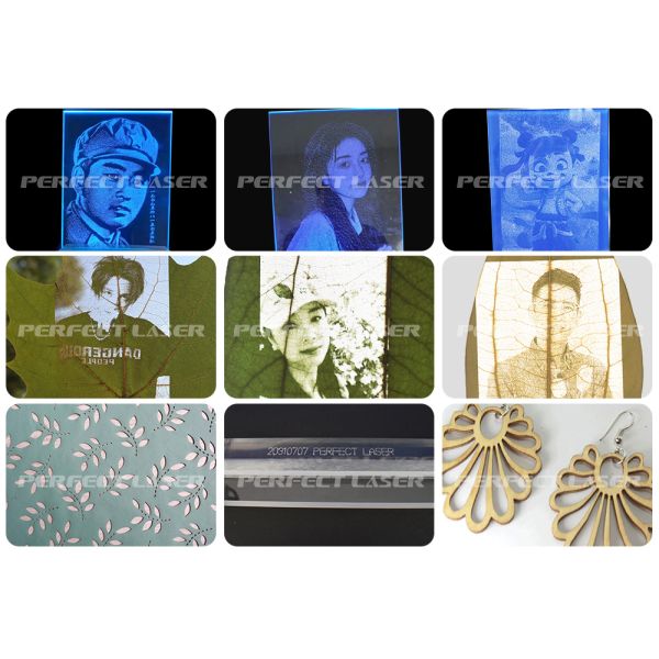 6040 Portable Desktop Hammer Painting Glass Painting Laser Engraving Machine