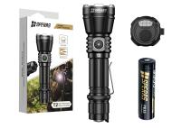 Black Waterprooft IPX8 Law Enforcement LED Flashlights