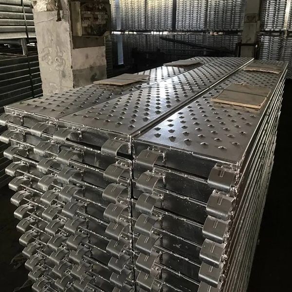 2026 Scaffolding Gi Planks Metal Steel Platform BS1139 Factory Direct Walk Board For Building Material