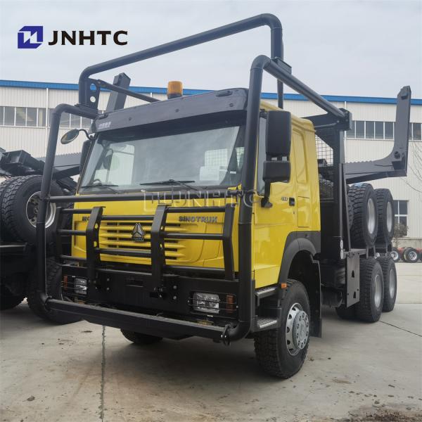 Log de madeira que leva 6x4 principal - tipo do combustível diesel do caminhão do motor