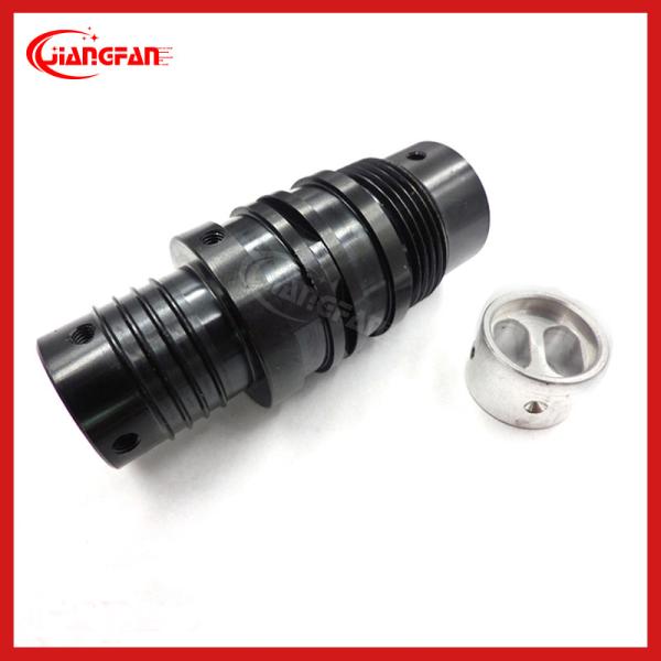 Jumper 2 Core Fiber Optic Fan Out Kit Armored Splitter Round Aluminum Alloy