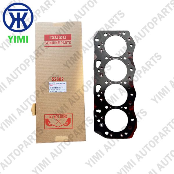 Cylinder Head Gasket with Multi-Layer Steel (MLS) Construction and 96.5 mm Bore Diameter for ISUZU 4JJ1 4JK1 Engines