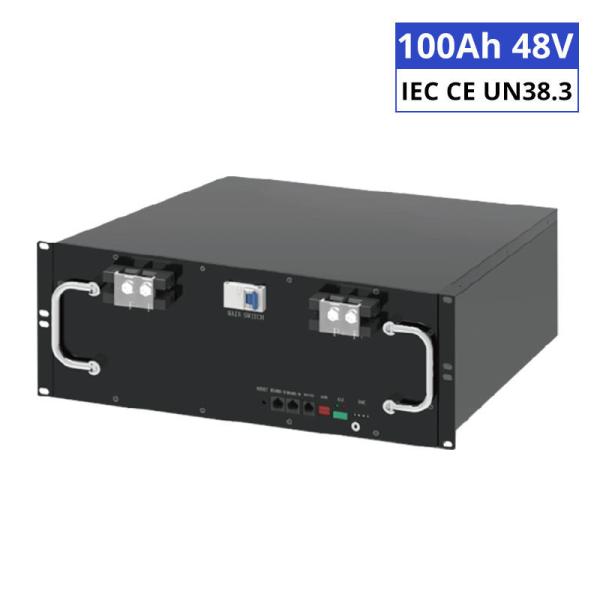 48V 100Ah EV Lifepo4 Battery Pack Solar Telecom Backup 48100
