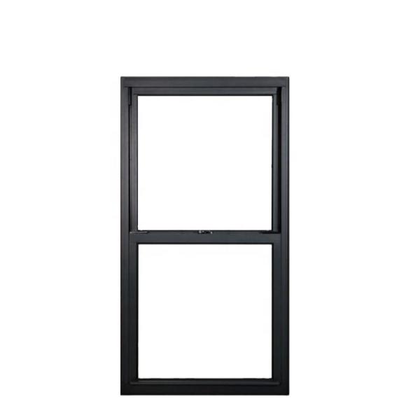 Aluminum Alloy Single Hung Window With Timber Reveals Standard Grade Nylon Style