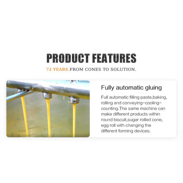 Машинное оборудование печенья вафли обрабатывающего оборудования печенья вафли нержавеющей стали коммерчески промышленное