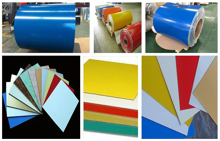 Thickened 3003 Blue Color Coated Aluminium Coil 1200mm