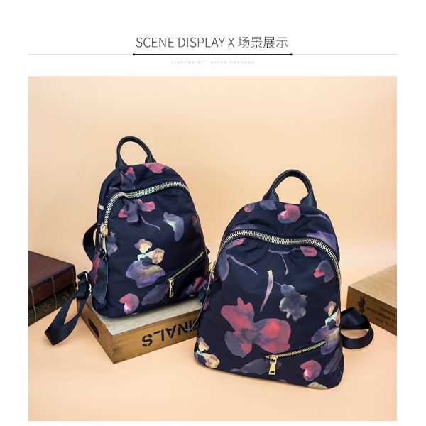 Double Shoulder  Girl Backpack Spring Summer Leisure And Camouflage Fashion Light Travel 2017 New Backpack