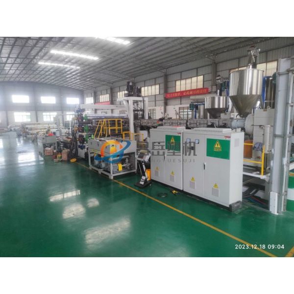Site Installation Wide PP PE Sheet Thick Board Extrusion Production Line for B2B Markets
