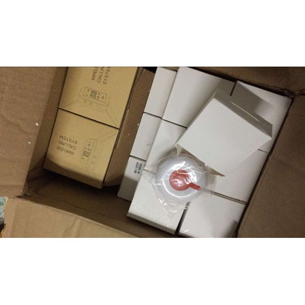 botón de sistema de llamadas de camarero inalámbrico Restaurante y suministros de hotel