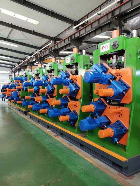 200x200mm High Frequency Welded Pipe Mill 14mm Thick Quick Change