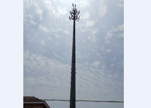 Hot Dip Galvanized Tubular Steel Tower High Strength ASTM A572 GR.50 GR.65