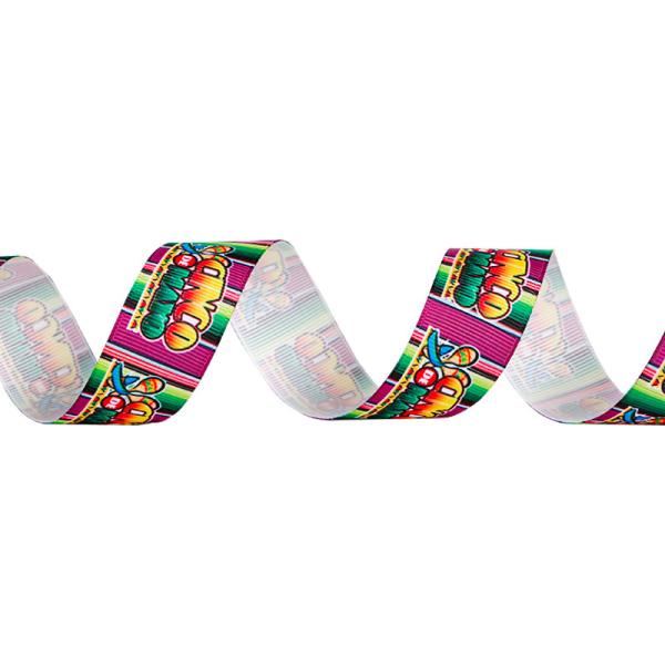 Faixa de grãos grandes personalizada em elegantes estilos mexicanos para o Halloween 2023 garantida