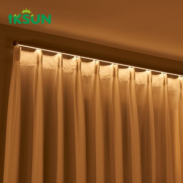 High Quality Modern Aluminium LED  Light  Curtain Track Led Strip Light Track
