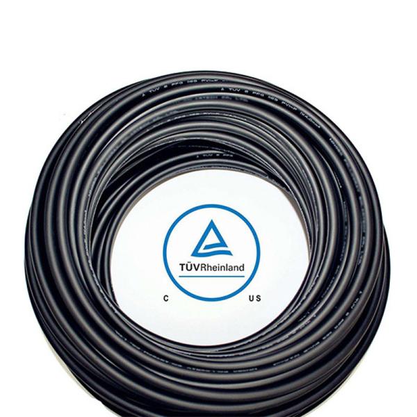 Cable híbrido para sistema fotovoltaico solar con personalización de color de aislamiento, retardante de llama, para rendimiento y protección
