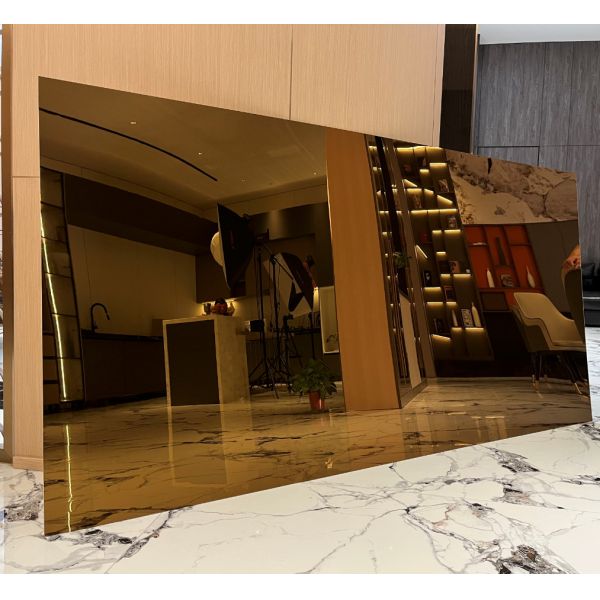 Интерьер Бамбук Уголь Волокно Дерево Фанера Металлическая текстура Твердое зеркало ПВХ Стенные панели