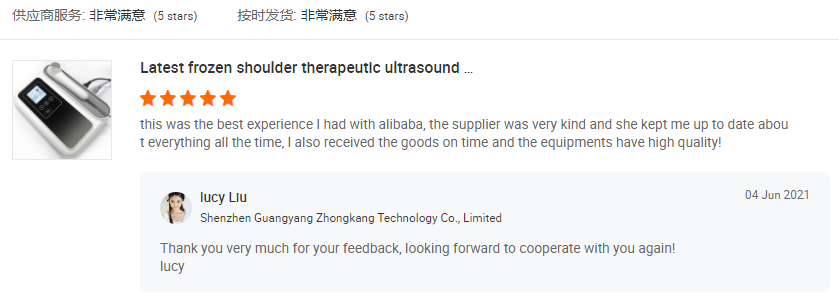 CS01 Rehabilitation Ultrasound Muscle Treatment Machine For Physiotherapy