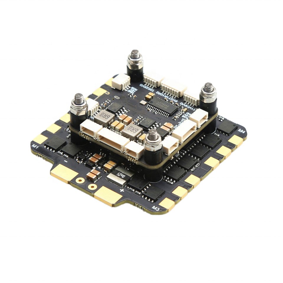 F722+80A STACK F722 V2 Metal Drone Flight Controller for Compatible