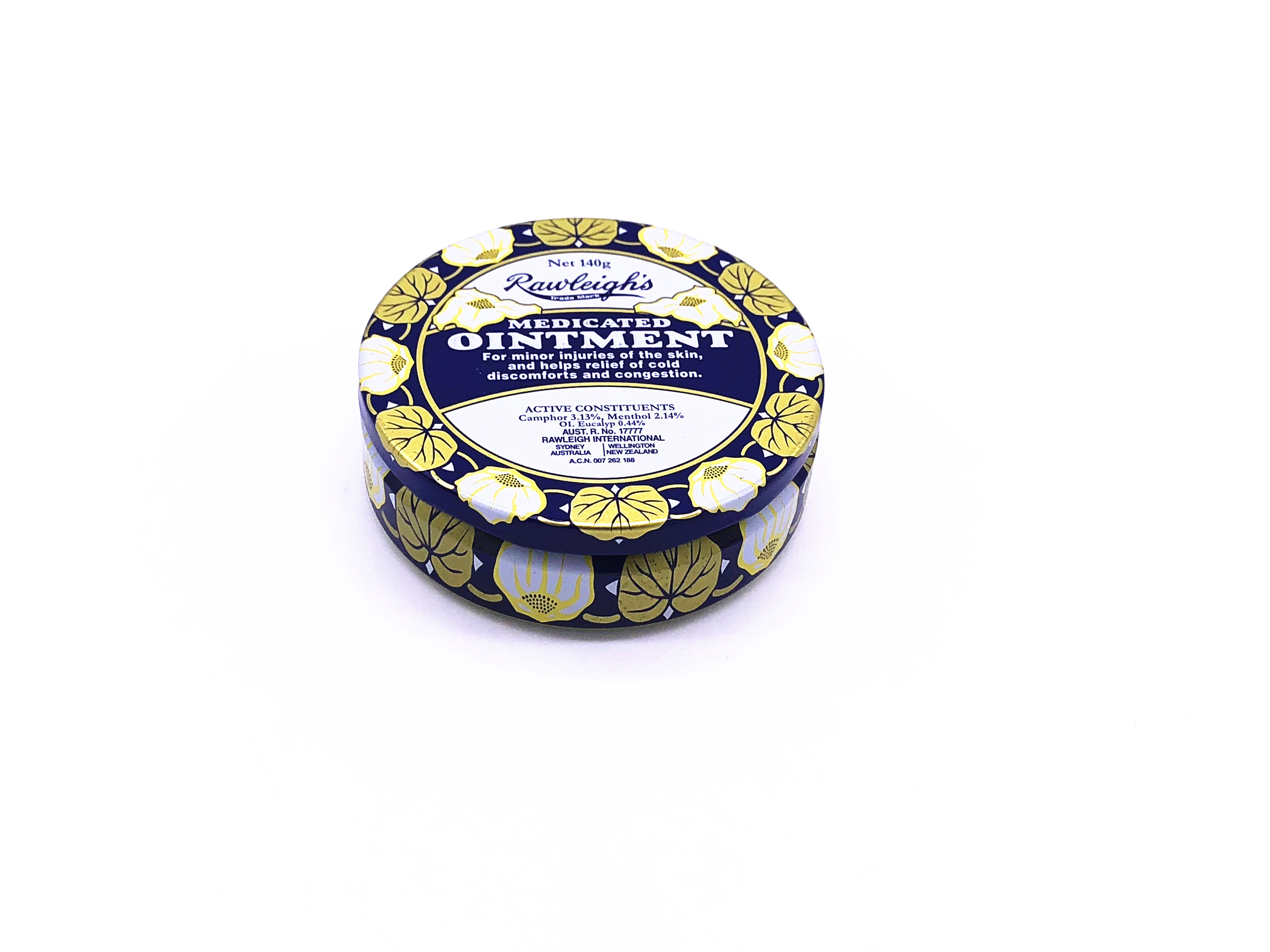 Food Grade Round Metal Tin Box With Screw Top For Cosmetic / Mint