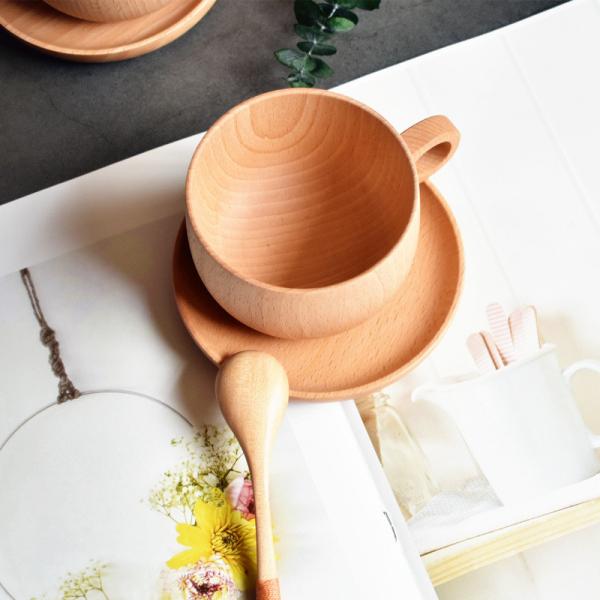 Beech Wooden Drinking Cups 250ml Wine Cocktails Mixed Drinks Beer Wooden Mug