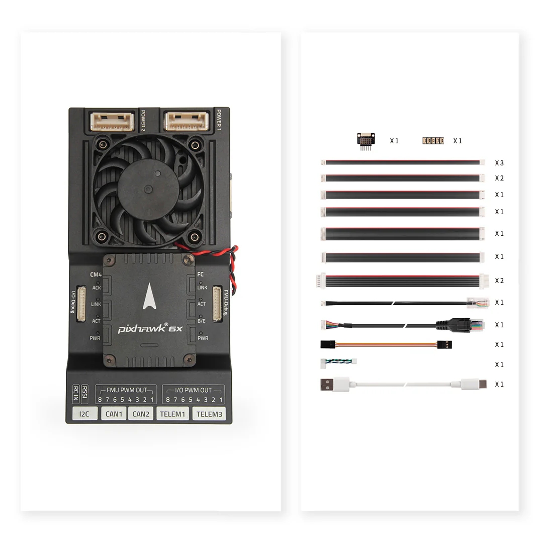 Wholesale HolyBro Pixhawk RPi CM4 Baseboard With PM03D Power Module Essential Accessories For RC Airplanes And F.Controller