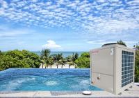 Das banheiras de hidromassagem de alta temperatura da piscina da reunião 21KW bomba de calor exterior