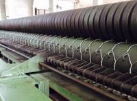Méthode de soudage au point Machine à treillis en gabions de 7,5 m × 1,5 m × 1,6 m 3KVA 7,5 kW