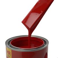 M203 Peinture de mélange automobile rouge vif 2K avec une tonalité jaunâtre, concentré de couleur à base de solvant approuvé par l'OEM