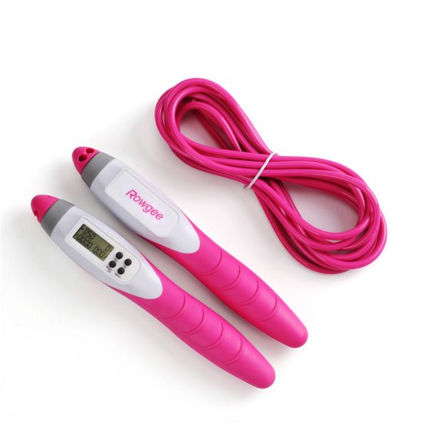 Фитнес скакалка ASCJ-01 Мультифункциональная электронная скакалка длина 300 см вес 20-110 кг